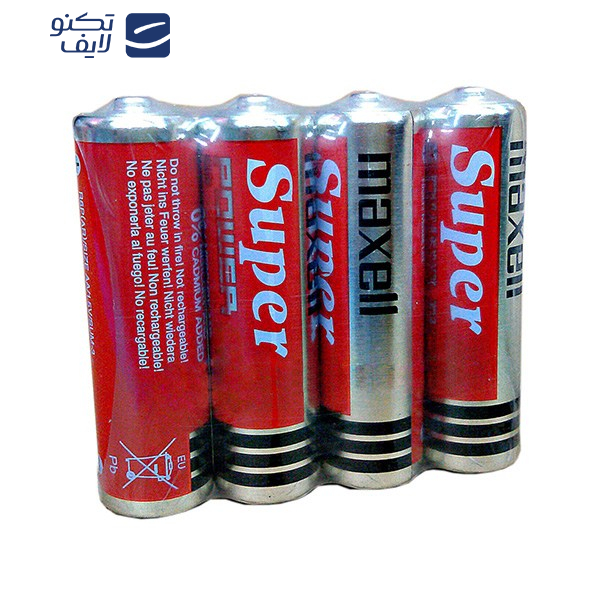 باتری قلمی مکسل مدل Super Power Ace بسته 4 عددی باتری قلمی مکسل مدل Super Power Ace بسته 4 عددی