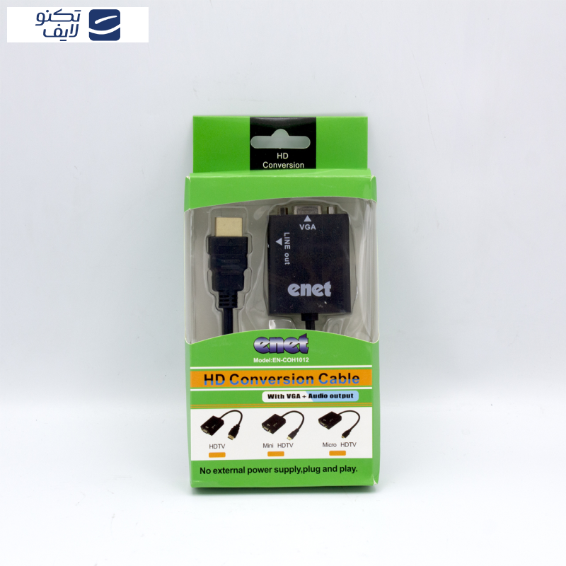 مبدل HDMI به VGA ای‌نت مدل En-CoH1012