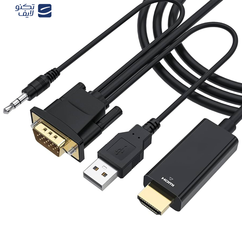 کابل Vga به Hdmi ای نت مدل En-CoV2018 طول 5 متر