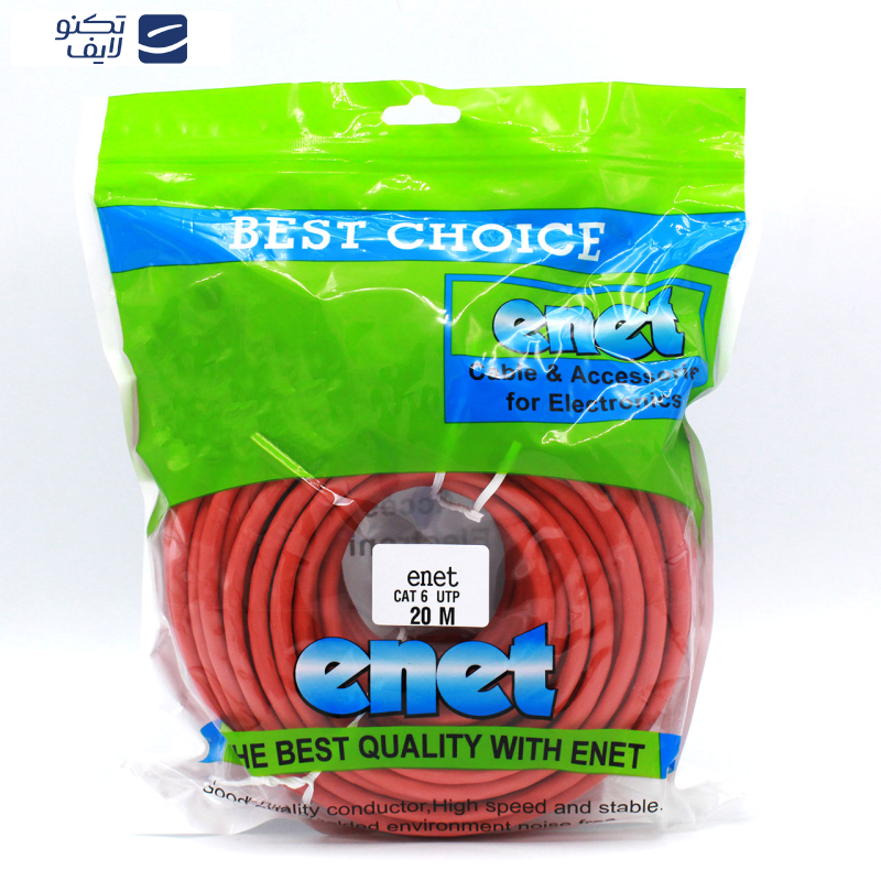 پچ کورد CATE 6e ای نت مدل En-NeC2000 پچ کورد CATE 6e ای نت مدل En-NeC2000