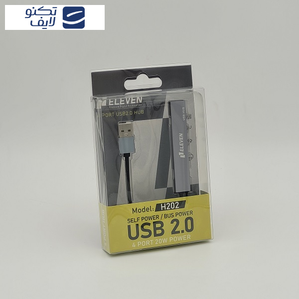 هاب 4 پورت USB 2.0 ایلون مدل H202