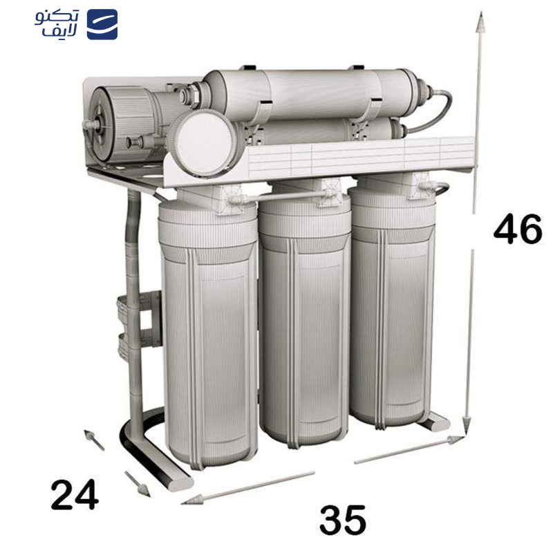 دستگاه تصفیه کننده آب سافت واتر مدل PumpLess-Ne60 دستگاه تصفیه کننده آب سافت واتر مدل PumpLess-Ne60