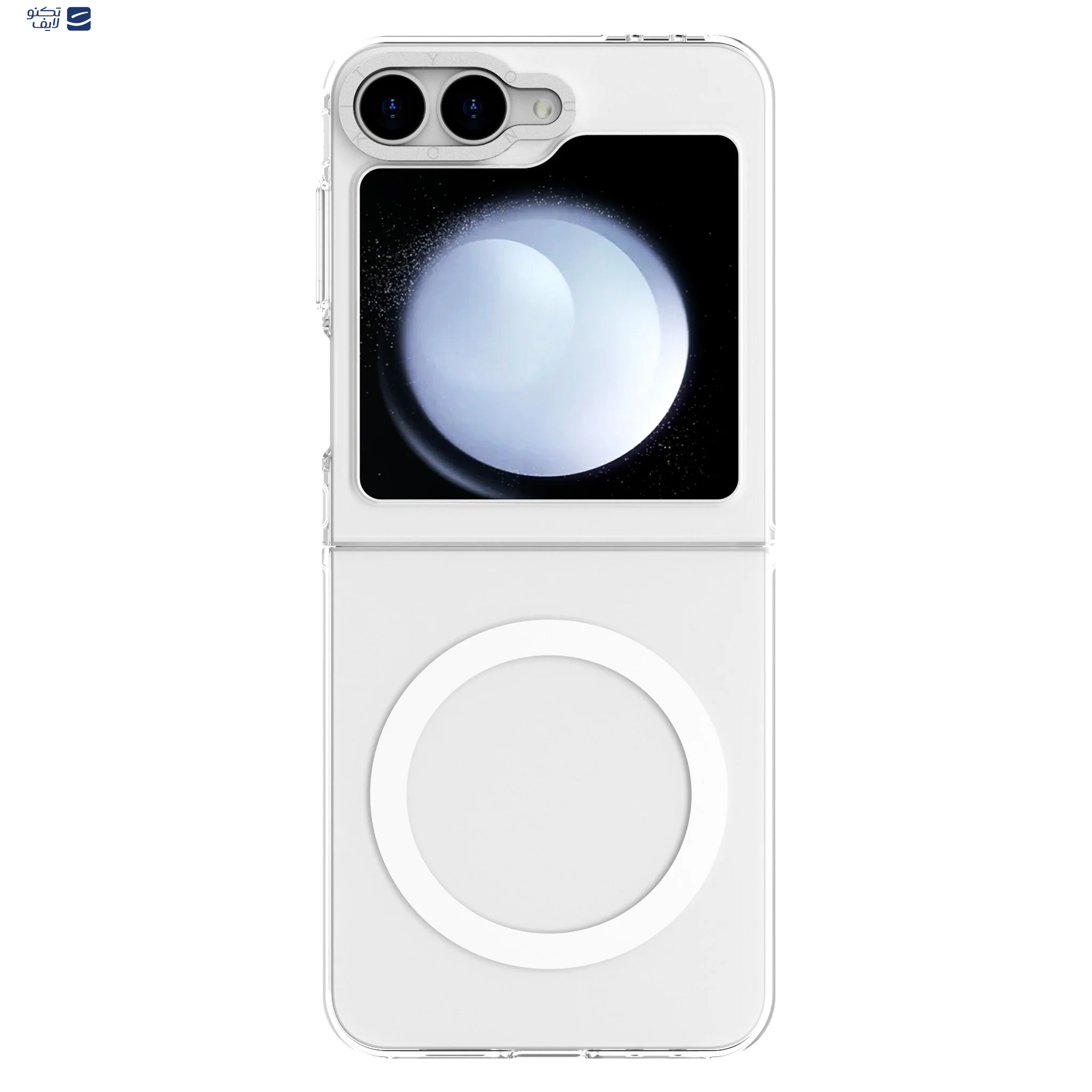   کاور یانگ کیت مدل Crystal Shield Magsafe 002 مناسب برای گوشی موبایل سامسونگ Galaxy Z Flip 6
