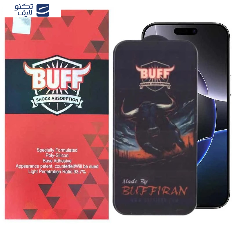 محافظ صفحه نمایش سرامیکی بوف مدل BullRun Crystal Pro مناسب برای گوشی موبایل اپل iPhone 16 Plus محافظ صفحه نمایش سرامیکی بوف مدل BullRun Crystal Pro مناسب برای گوشی موبایل اپل iPhone 16 Plus