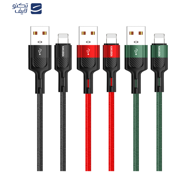 کابل تبدیل USB به لایتنینگ کاکوسیگا مدل KSC-458 طول 1.2 متر