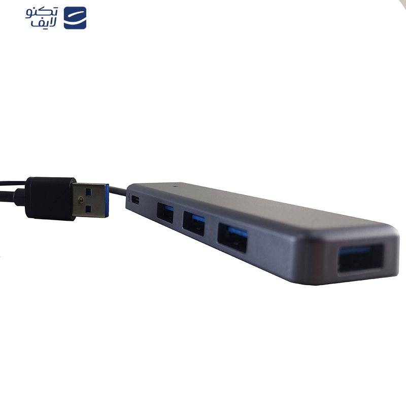هاب 5 پورت USB3.0 ارلدام مدل HUB12 هاب 5 پورت USB3.0 ارلدام مدل HUB12