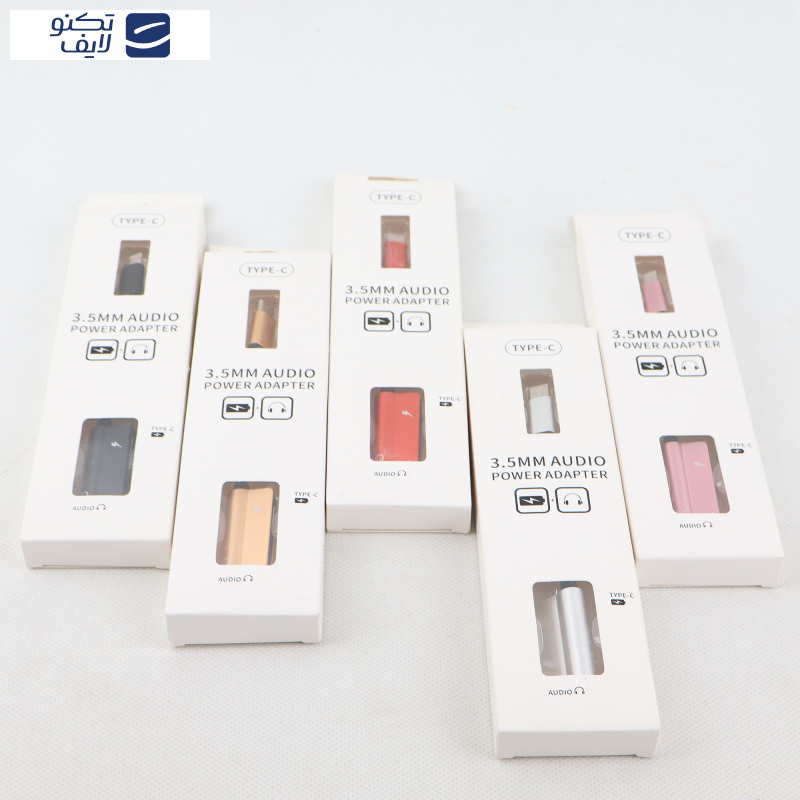 مبدل جک 3.5 به USB-C مدل M33 مبدل جک 3.5 به USB-C مدل M33