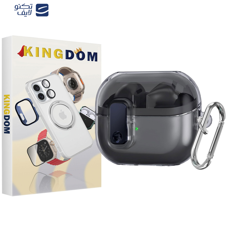 کاور کینگدام مدل ELEHOLD مناسب برای کیس هدفون بی سیم سامسونگ Galaxy Buds 3 / 3 Pro به همراه آویز کاور کینگدام مدل ELEHOLD مناسب برای کیس هدفون بی سیم سامسونگ Galaxy Buds 3 / 3 Pro به همراه آویز
