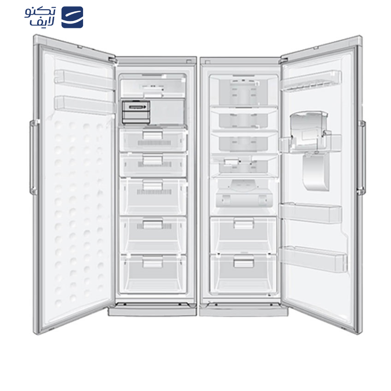 یخچال و فریزر دوقلو 40 فوت سام مدل RR60-RZ60/S یخچال و فریزر دوقلو 40 فوت سام مدل RR60-RZ60/S