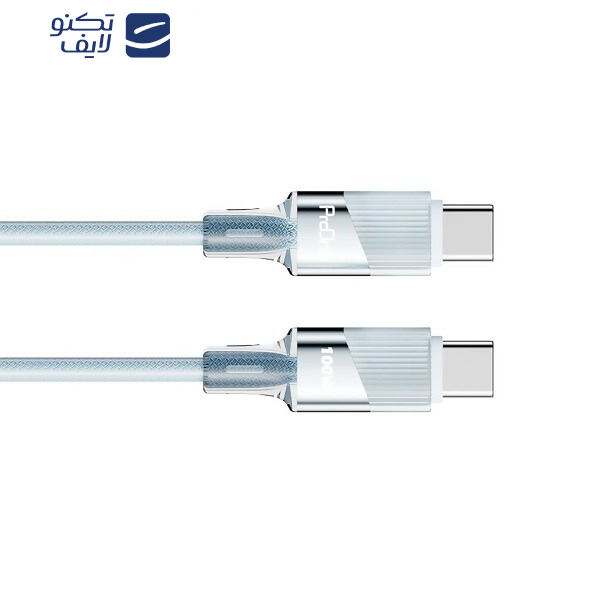 کابل usb-c پرووان مدل PCC133 طول 1 متر کابل usb-c پرووان مدل PCC133 طول 1 متر