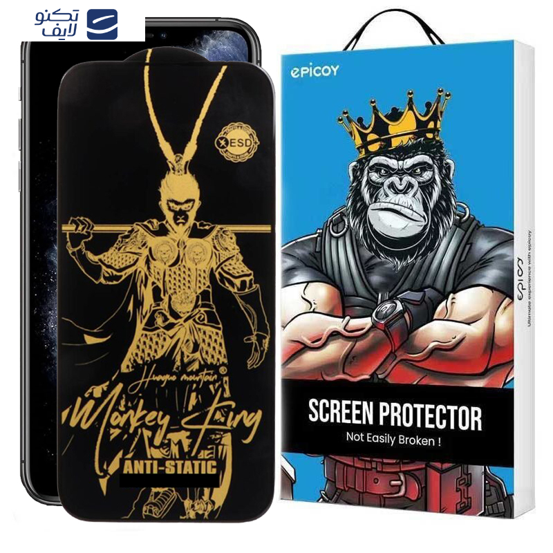 محافظ صفحه نمایش اپیکوی مدل Wukong ESD مناسب برای گوشی موبایل اپل iPhone 11 Pro /XS/X محافظ صفحه نمایش اپیکوی مدل Wukong ESD مناسب برای گوشی موبایل اپل iPhone 11 Pro /XS/X