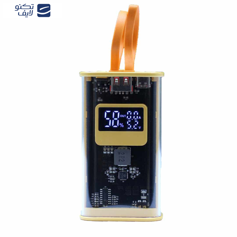 پاور بانک شوجی مدل SH-1058 ظرفیت 10000 میلی آمپر ساعت پاور بانک شوجی مدل SH-1058 ظرفیت 10000 میلی آمپر ساعت