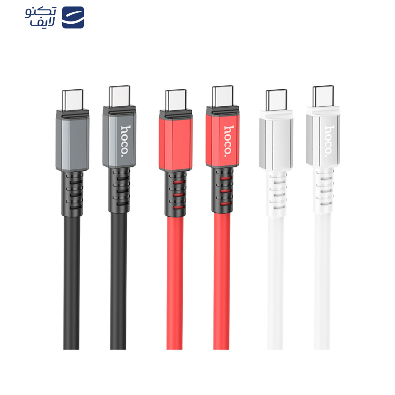 کابل USB-C هوکو مدل X85 60W طول 1 متر کابل USB-C هوکو مدل X85 60W طول 1 متر