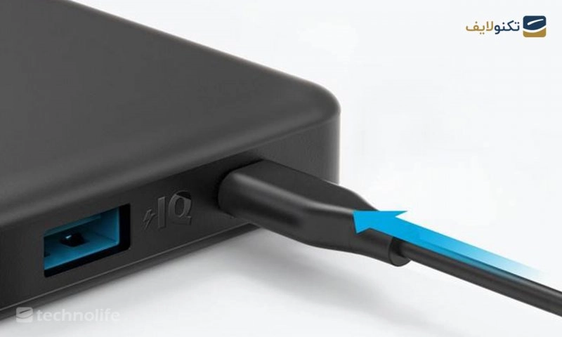 پاوربانک انکر مدل A1261 PowerCore II Slim با ظرفیت 10000 میلی آمپر ساعت