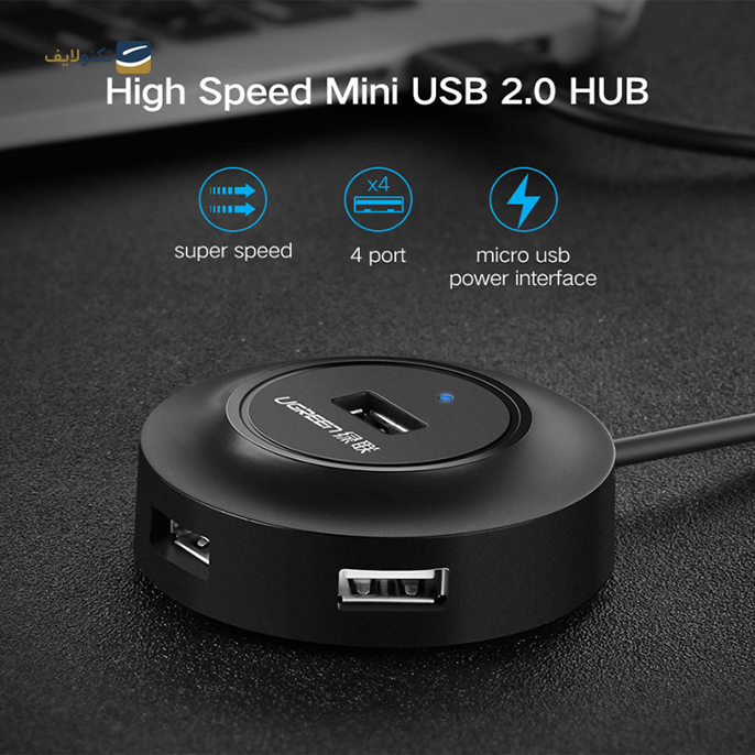 gallery-هاب USB-C یوگرین 4 پورت مدل CR106-gallery-0-TLP-10581.jpg gallery-هاب USB-C یوگرین 4 پورت مدل CR106-gallery-0-TLP-10581.jpg