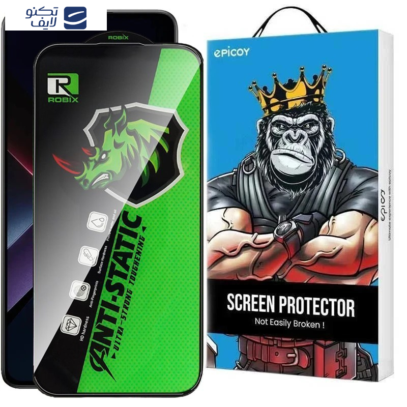 gallery-محافظ صفحه نمایش گوشی شیائومی Poco X7 Pro - X6 Pro - Redmi Note 14 - Turbo 4 اپیکوی مدل Rhino Robix copy.png