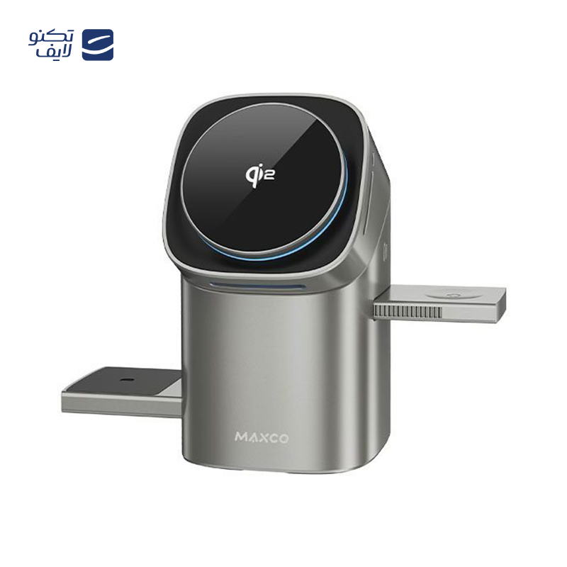gallery-شارژر وایرلس سه کاره مکس کو مدل MW13 Qi2 3-in-1 Magnetic copy.png