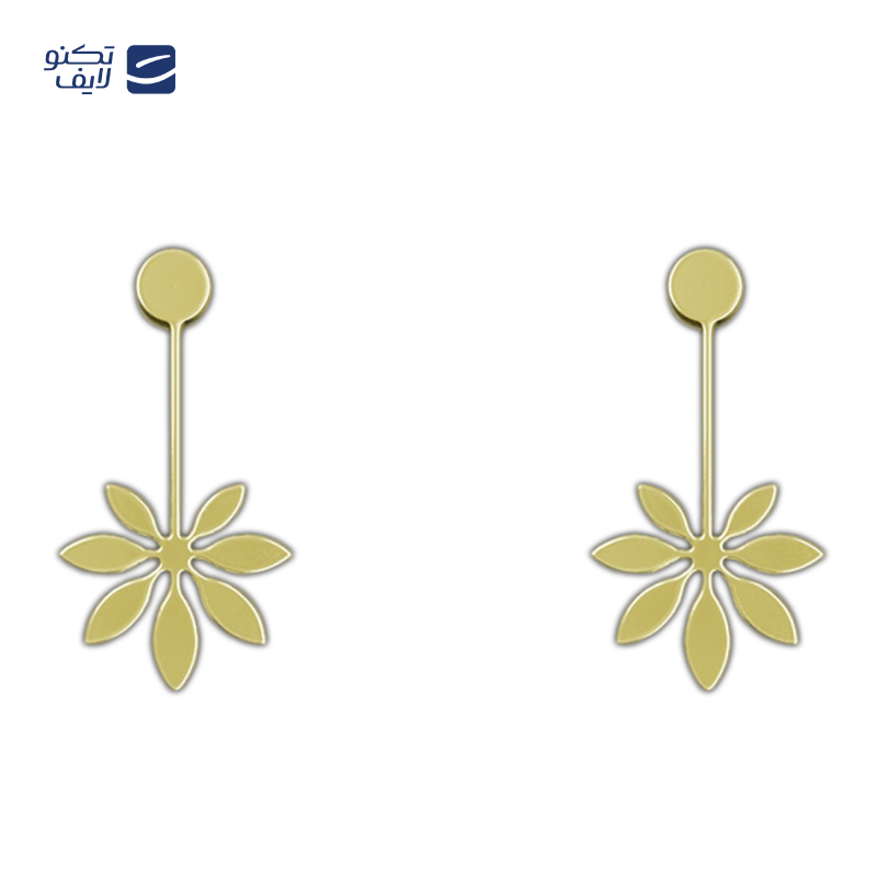 گوشواره طلا 18 عیار زنانه مدوپد مدل گل کد GA1-11112 گوشواره طلا 18 عیار زنانه مدوپد مدل گل کد GA1-11112