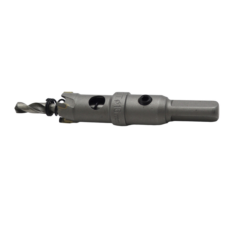 مته گردبر الماسه وی تولز مدل YP-TCT-VT3109-016 سایز 16 میلی متر مته گردبر الماسه وی تولز مدل YP-TCT-VT3109-016 سایز 16 میلی متر