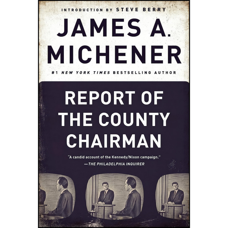 کتاب Report of the County Chairman اثر James A. Michener and Steve Berry انتشارات Dial Press Trade Paperback کتاب Report of the County Chairman اثر James A. Michener and Steve Berry انتشارات Dial Press Trade Paperback
