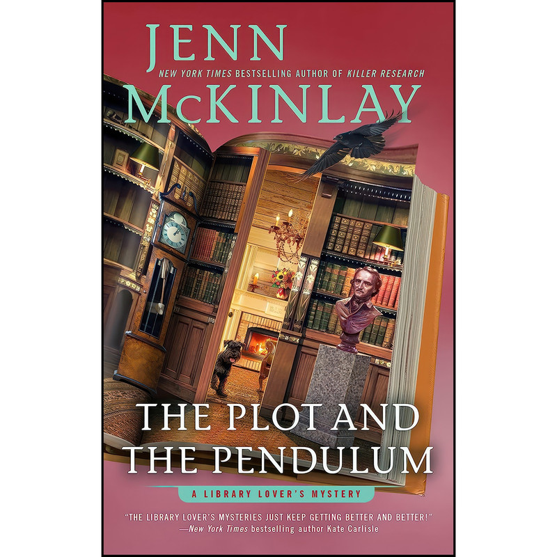 کتاب The Plot and the Pendulum اثر Jenn McKinlay انتشارات Berkley کتاب The Plot and the Pendulum اثر Jenn McKinlay انتشارات Berkley