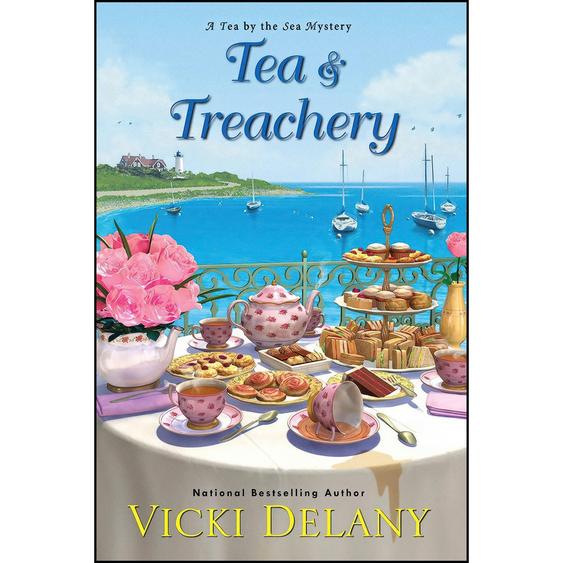 کتاب Tea & Treachery اثر Vicki Delany انتشارات Kensington کتاب Tea & Treachery اثر Vicki Delany انتشارات Kensington