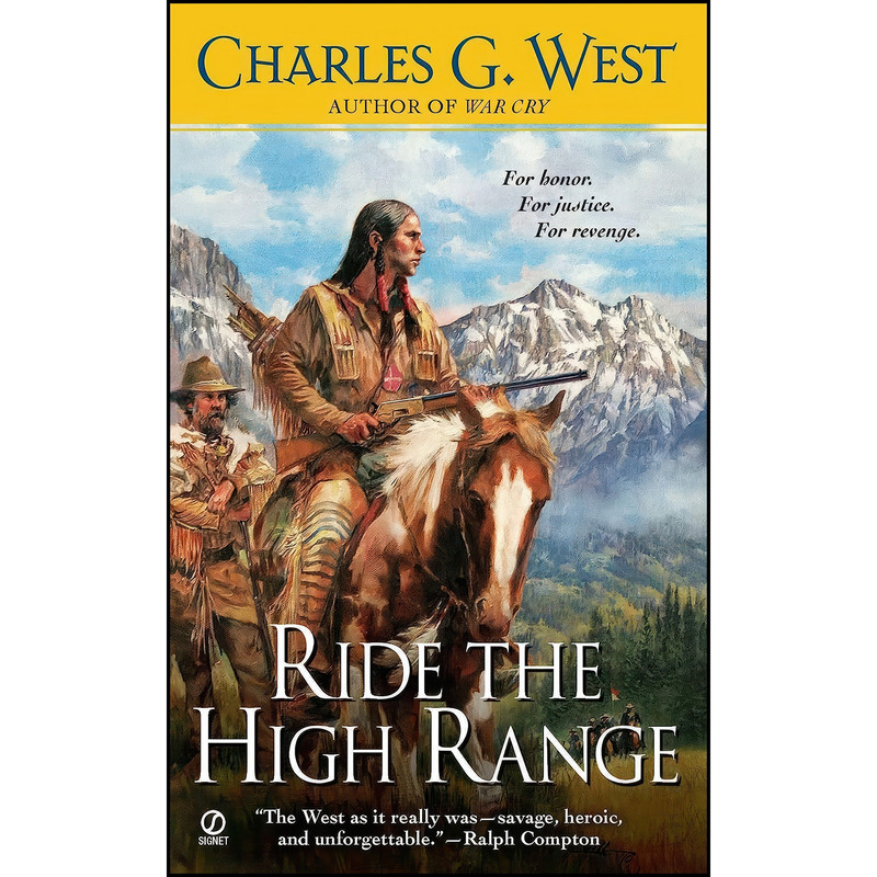کتاب Ride the High Range اثر Charles G. West انتشارات Berkley کتاب Ride the High Range اثر Charles G. West انتشارات Berkley
