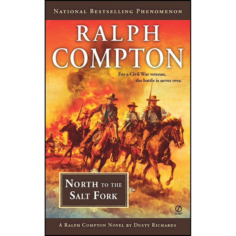 کتاب Ralph Compton North to the Salt Fork اثر Dusty Richards and Ralph Compton انتشارات Berkley کتاب Ralph Compton North to the Salt Fork اثر Dusty Richards and Ralph Compton انتشارات Berkley