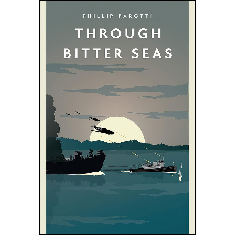 کتاب Through Bitter Seas اثر Phillip Parotti انتشارات Casemate کتاب Through Bitter Seas اثر Phillip Parotti انتشارات Casemate