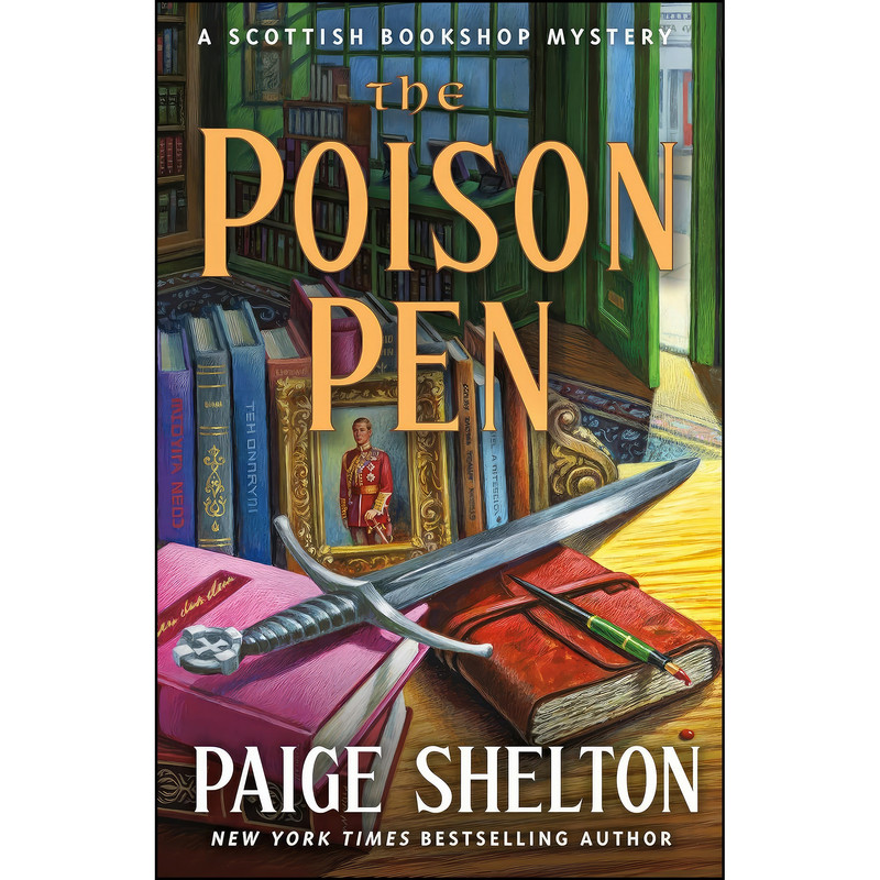 کتاب The Poison Pen اثر Paige Shelton انتشارات Minotaur Books کتاب The Poison Pen اثر Paige Shelton انتشارات Minotaur Books