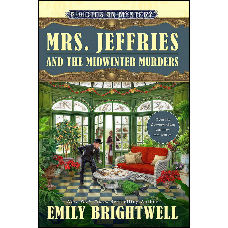 کتاب Mrs. Jeffries and the Midwinter Murders اثر Emily Brightwell انتشارات Berkley کتاب Mrs. Jeffries and the Midwinter Murders اثر Emily Brightwell انتشارات Berkley