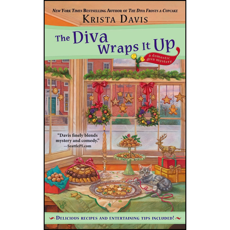 کتاب The Diva Wraps It Up اثر Krista Davis انتشارات Berkley کتاب The Diva Wraps It Up اثر Krista Davis انتشارات Berkley