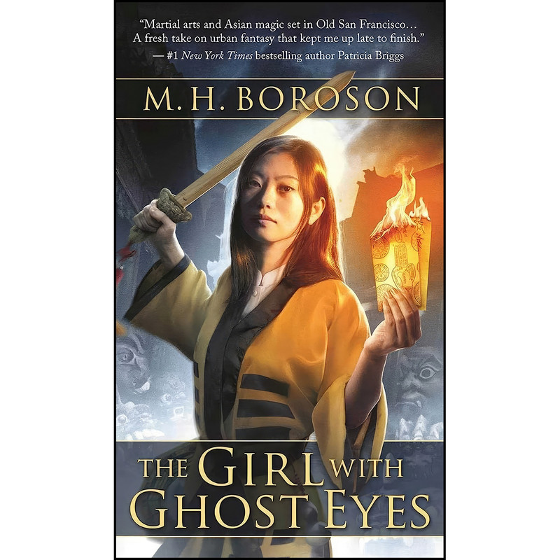 کتاب The Girl with Ghost Eyes اثر M. H. Boroson انتشارات Talos کتاب The Girl with Ghost Eyes اثر M. H. Boroson انتشارات Talos