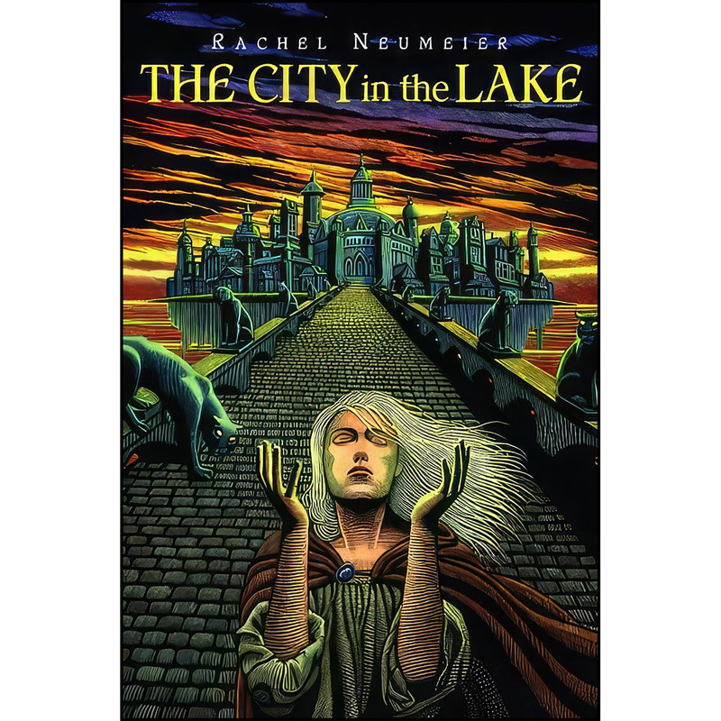 کتاب The City in the Lake اثر Rachel Neumeier انتشارات Knopf Books for Young Readers کتاب The City in the Lake اثر Rachel Neumeier انتشارات Knopf Books for Young Readers