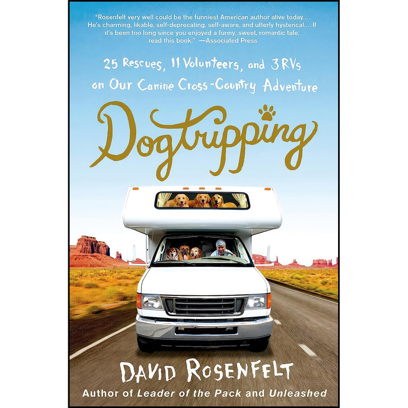 کتاب Dogtripping اثر David Rosenfelt انتشارات St. Martins Griffin کتاب Dogtripping اثر David Rosenfelt انتشارات St. Martins Griffin