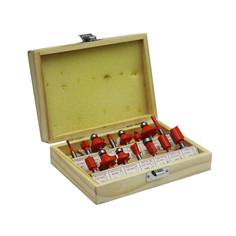 تیغ اور فرز آزارا مدل YP-6MM مجموعه 15 عددی تیغ اور فرز آزارا مدل YP-6MM مجموعه 15 عددی