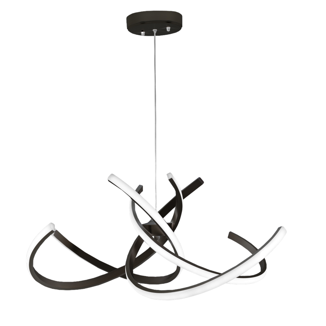 لوستر مدرن سقفی اتاق چشمه نور مدل L6382/4 آفتابی