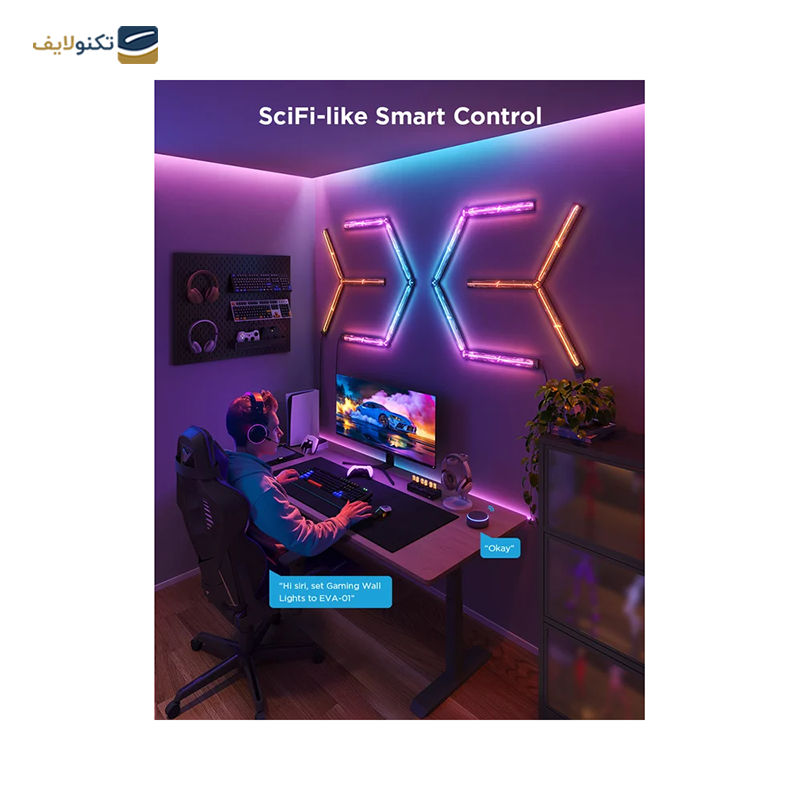gallery-پنل هوشمند گووی مدل Gaming Wall Light H6063 بسته 4 عددی copy.png