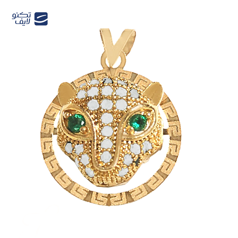 gallery-آویز طلا 18 عیار زنانه هماتیت گلد مدل نگین سبز کد 136304 copy.png