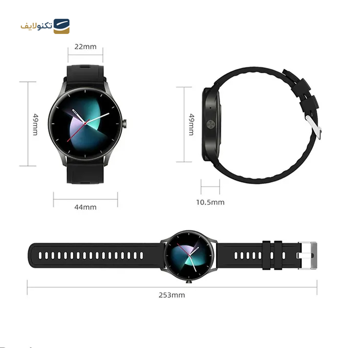 gallery-ساعت هوشمند نورث ادج مدل NL50-gallery-0-TLP-16068_ab7ee866-3c82-451d-9a9f-9be528d402b0.png