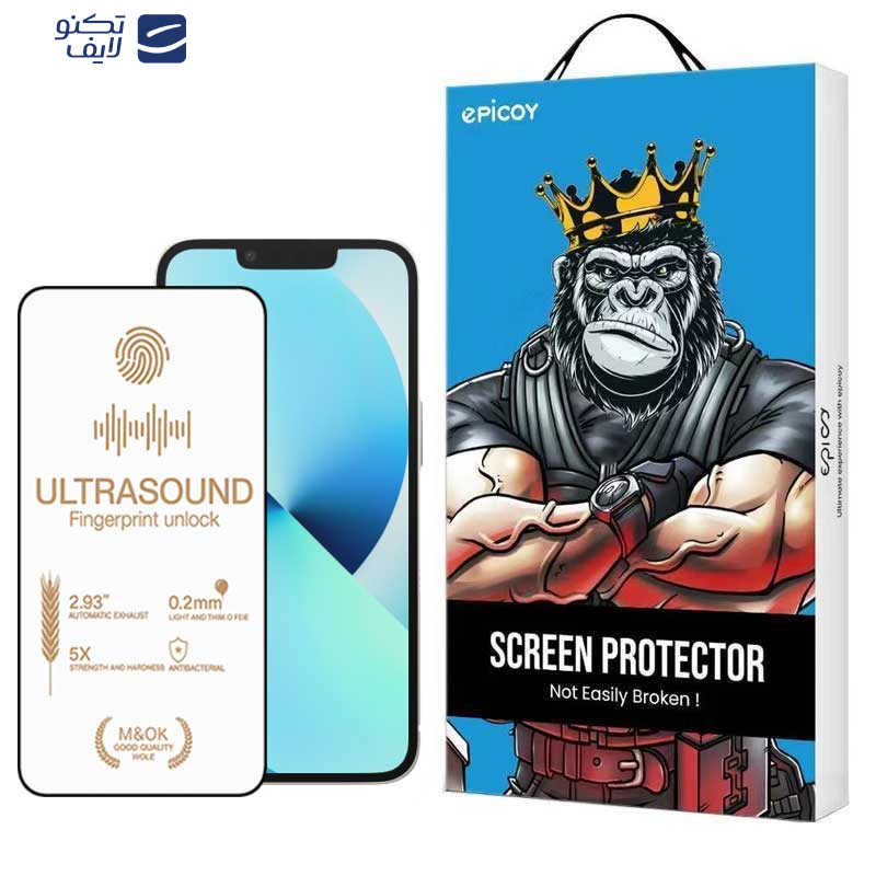 gallery-محافظ صفحه نمایش گوشی اپل iPhone 16e - 14 - 13 - 13 Pro اپیکوی مدل UltraSound copy.png
