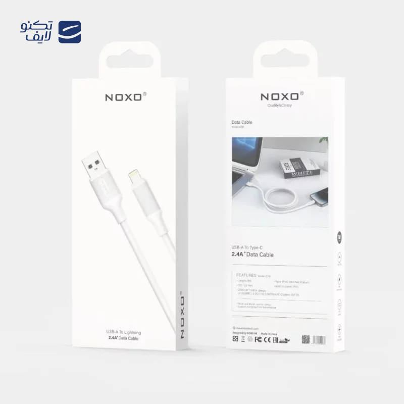 gallery-کابل لایتنینگ نوکسو مدل CN-2 طول 1 متر copy.png