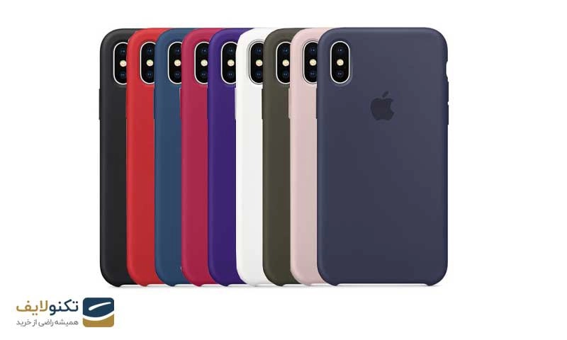 کاور سیلیکونی مناسب برای گوشی موبایل اپل iPhone x