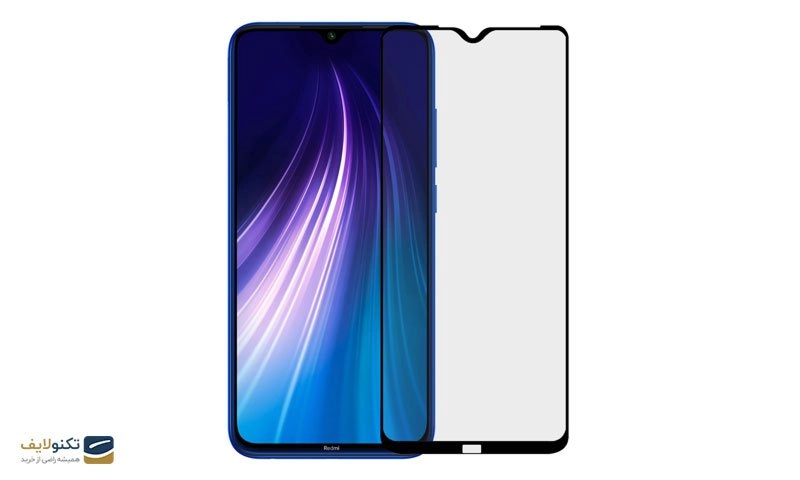 محافظ صفحه نمایش سرامیک مناسب برای گوشی شیائومی مدل Redmi Note 8