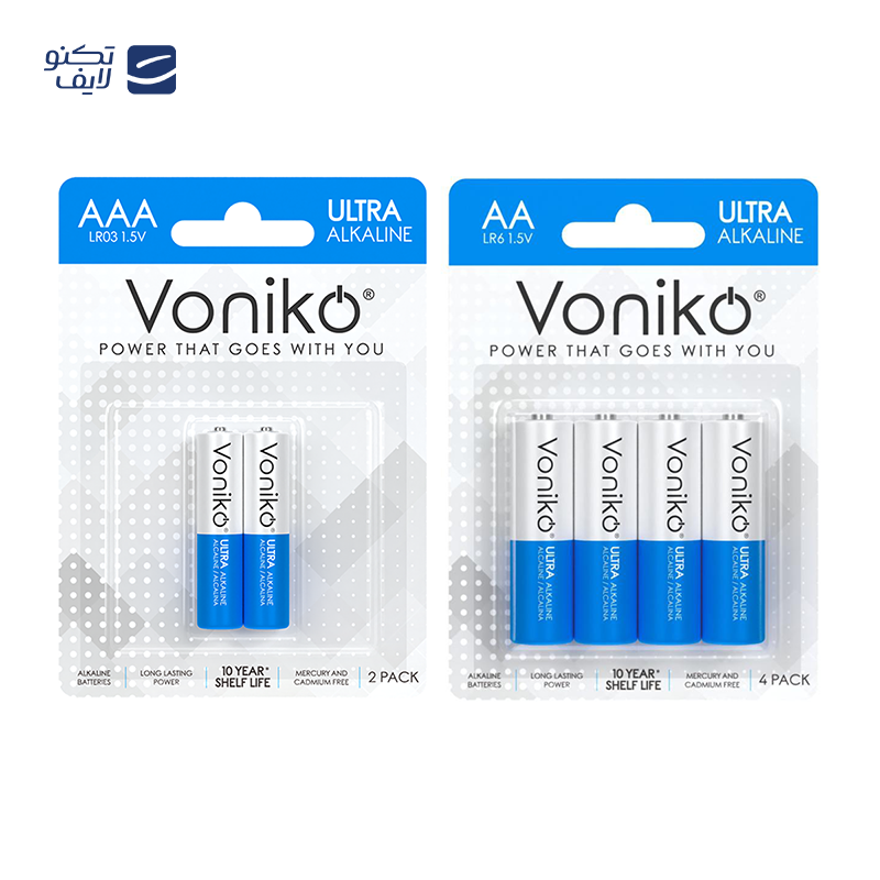 gallery-باتری نیم قلمی ونیکو مدل LR03 بسته 4 عددی به همراه باتری قلمی ونیکو مدل LR6 بسته 8 عددی copy.png
