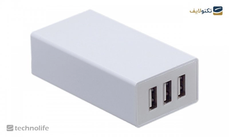 شارژر 3 پورت USB