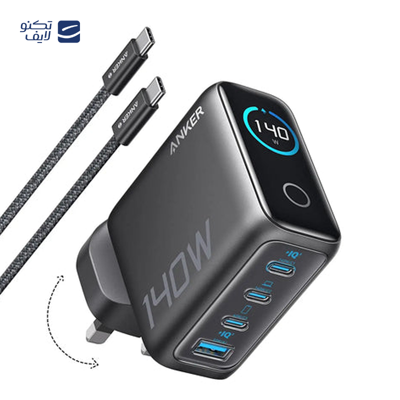 gallery-شارژر دیواری انکر مدل B2697 به همراه کابل دو سر تایپ سی توان 140 وات copy.png