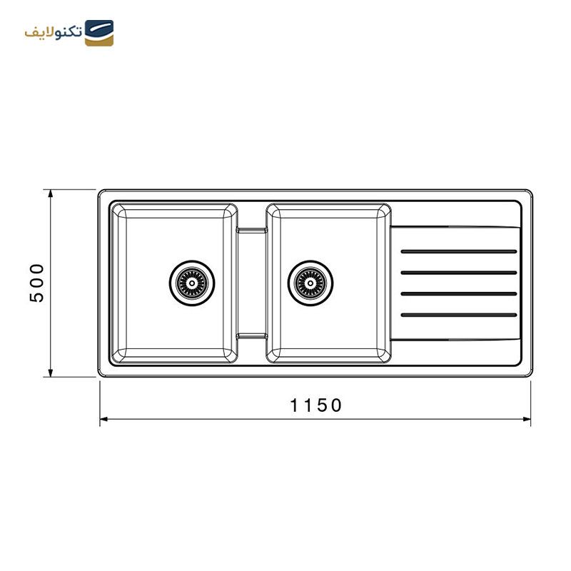 gallery-سینک بیمکث توکار مدل 0015 BS گرانیتی copy.png