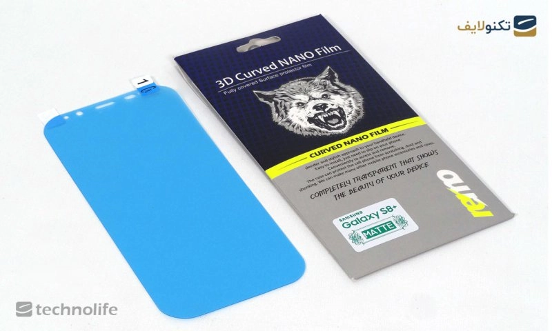 محافظ صفحه نمایش TPU نانو گوشی سامسونگ Galaxy S8 Plus