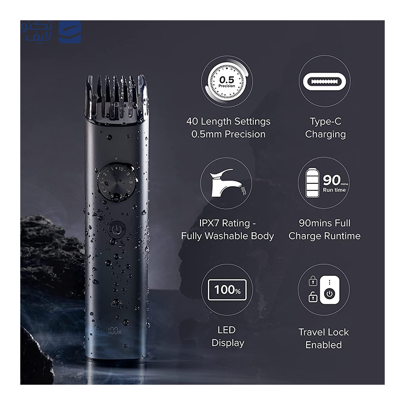 ماشین اصلاح موی سر و صورت شیائومی Grooming Kit Pro XMGHT2KITLF ماشین اصلاح موی سر و صورت شیائومی Grooming Kit Pro XMGHT2KITLF